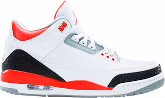 (Youth) Air Jordan 3 Retro 'Fire Red' 135704-161 (Youth) Air Jordan 3 Retro 'Fire Red' 135704-161