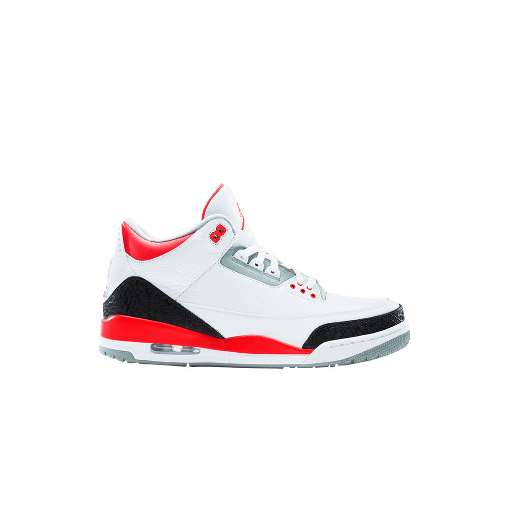 (Youth) Air Jordan 3 Retro 'Fire Red' 135704-161
