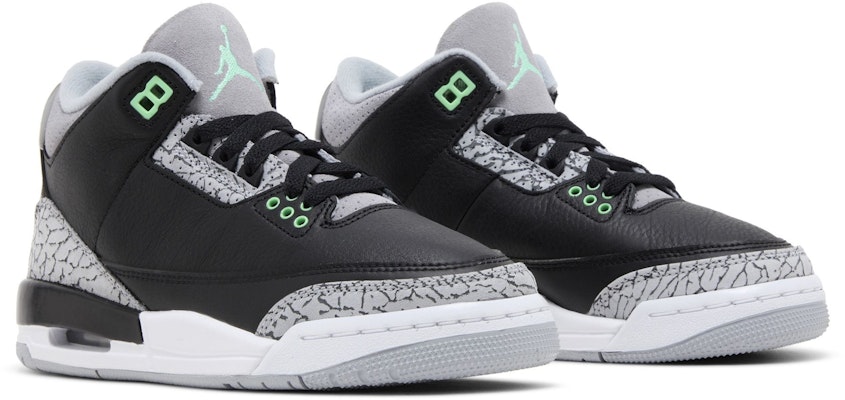 (Youth) Air Jordan 3 Retro 'Green Glow' DM0967-031 Cheap (Youth) Air Jordan 3 Retro 'Green Glow' DM0967-031