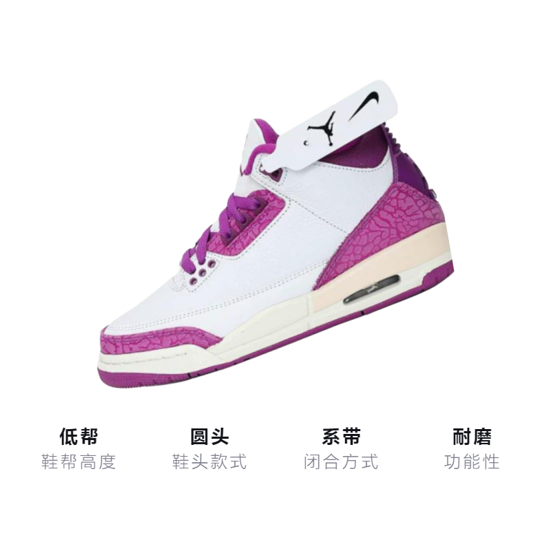 Lookbook (JR) Air Jordan 3 Retro ''Joker'' Scarpe HQ0784-100