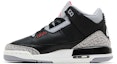 Lookbook (JR) Air Jordan 3 Retro OG 2024 'Black Cement' Hitam Simen DM0967-010