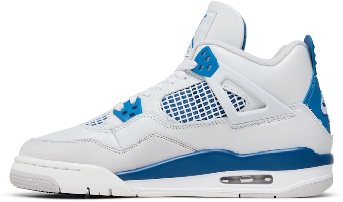(Youth) Air Jordan 4 Retro 2024 'Military Blue' HF4281-141 Lookbook (Youth) Air Jordan 4 Retro 2024 'Military Blue' HF4281-141