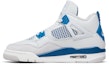Lookbook (JR) Air Jordan 4 Retro 2024 'Military Blue' Biru Tentera HF4281-141