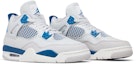 Cheap (JR) Air Jordan 4 Retro 2024 'Military Blue' Biru Tentera HF4281-141