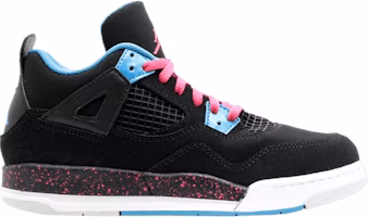 (Youth) Air Jordan 4 Retro 'Black' 487725-019