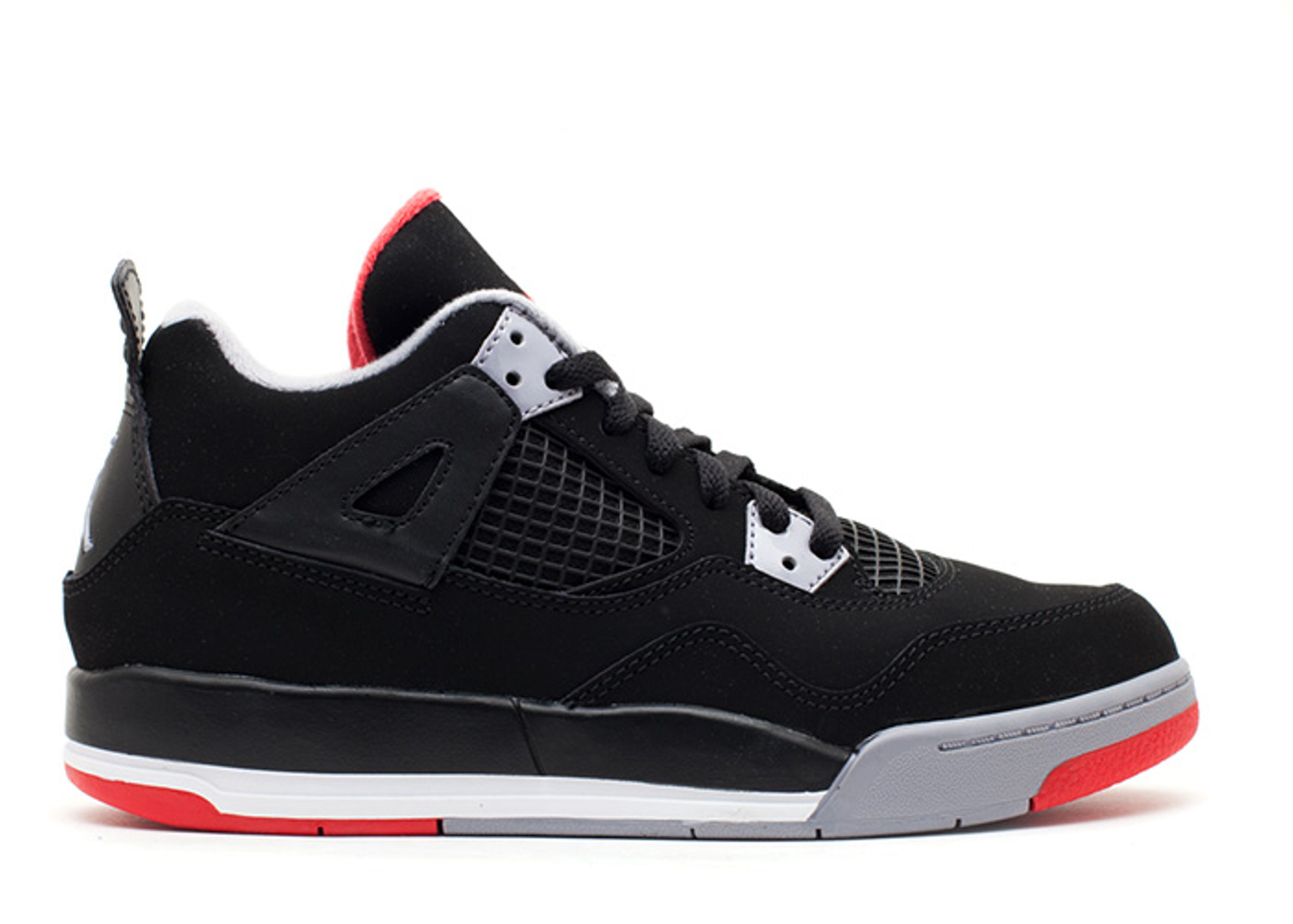 Buy (JR) Air Jordan 4 Retro 'Bred' 2012 Sepatu Sneakers Pria 308499-089