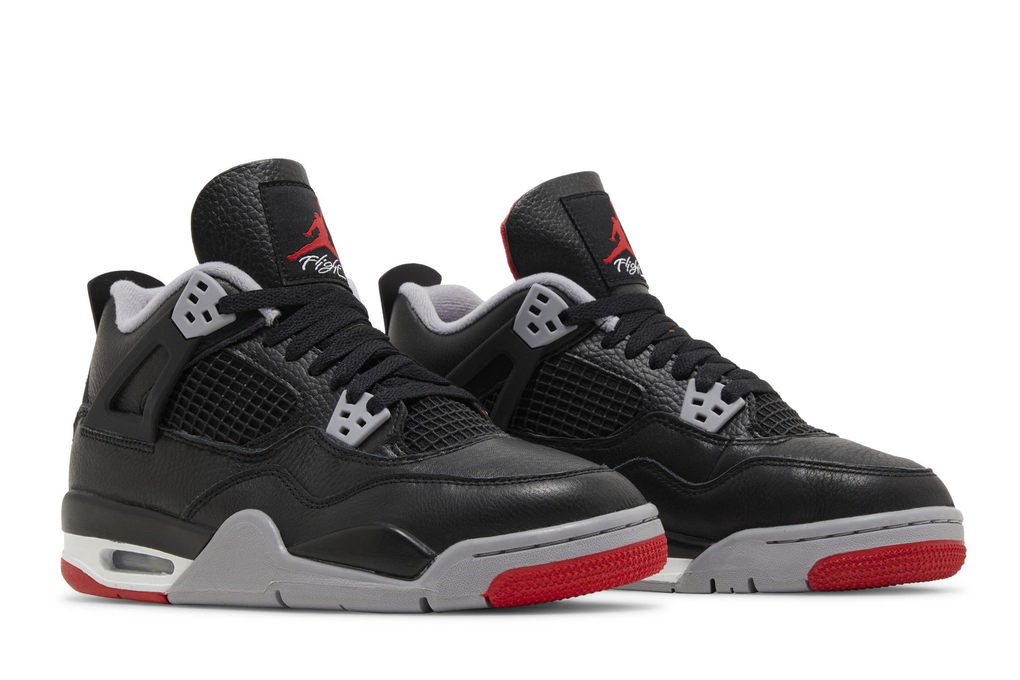 Cheap (JR) Air Jordan 4 复刻版 'Bred Reimagined' FQ8213-006