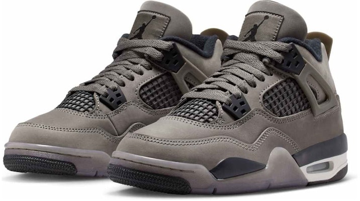 (Youth) Air Jordan 4 Retro 'Cave Stone' IB4171-200 Lookbook (Youth) Air Jordan 4 Retro 'Cave Stone' IB4171-200