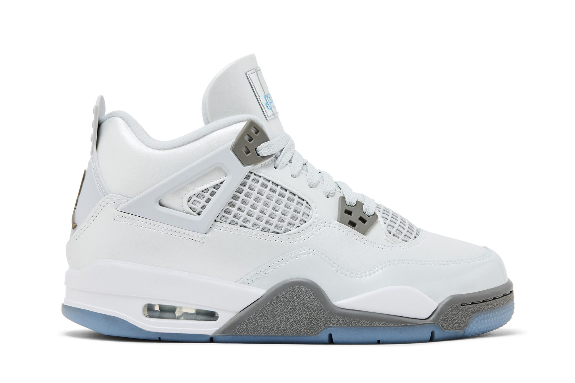 (Youth) Air Jordan 4 Retro 'Photon Dust Blue Chill' HV4401-014