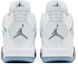 Details for (JR) Air Jordan 4 Retro ''Photon Dust Blue Chill'' Scarpe Uomo HV4401-014