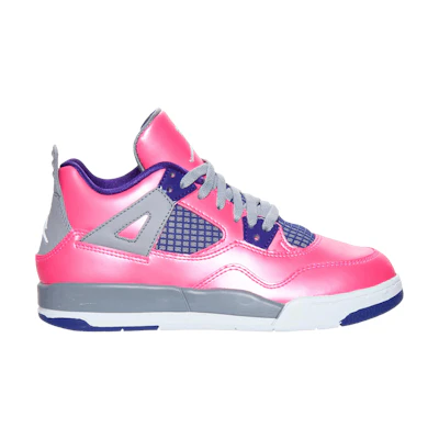 (Youth) Jordan 4 Retro 'Pink Foil'