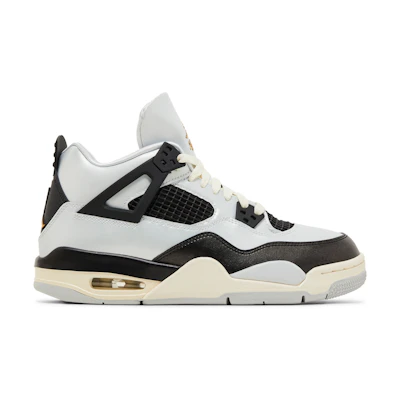 (Youth) Jordan 4 Retro 'Platinum Gold'