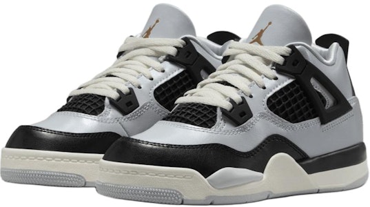 (JR) (ジュニア) エアジョーダン4 レトロ 'プラチナムゴールド' FZ8586-070 FZ8586-070 Lookbook (JR) (ジュニア) エアジョーダン4 レトロ 'プラチナムゴールド' FZ8586-070 FZ8586-070