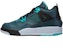 (JR) Air Jordan 4 Retro BP 'Teal' Kanak-kanak 308499-330