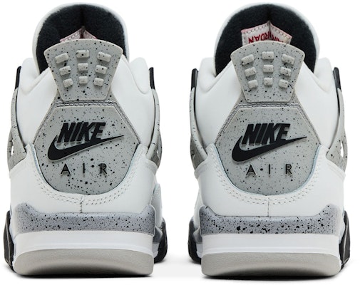 (Youth) Air Jordan 4 Retro OG 2025 'White Cement' IB4171-100 Details for (Youth) Air Jordan 4 Retro OG 2025 'White Cement' IB4171-100