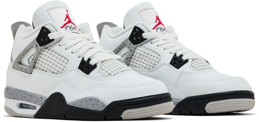(Youth) Air Jordan 4 Retro OG 2025 'White Cement' IB4171-100 Cheap (Youth) Air Jordan 4 Retro OG 2025 'White Cement' IB4171-100