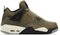 (JR) Air Jordan 4 Retro SE 'Craft - Olive' Lelaki & Wanita Kasut Retro. FB9928-200
