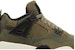 (JR) Air Jordan 4 Retro SE 'Craft - Olive' Lelaki & Wanita Kasut Retro. FB9928-200