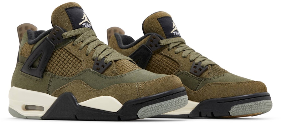 (Youth) Air Jordan 4 Retro SE 'Craft - Olive' FB9928-200 Cheap (Youth) Air Jordan 4 Retro SE 'Craft - Olive' FB9928-200