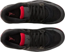 Order (JR) Air Jordan 4 RM 'Bred' Zapatillas Negras y Rojas FQ7938-060
