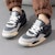 (JR) Air Jordan 4 Lelaki 'Kelabu Besi' FQ7938-002