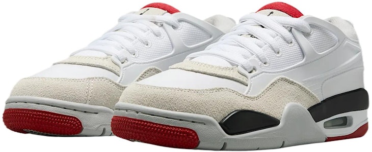 (JR) Air Jordan 4 RM 白黑灰紅配色運動鞋 FQ7938-102 Lookbook (JR) Air Jordan 4 RM 白黑灰紅配色運動鞋 FQ7938-102