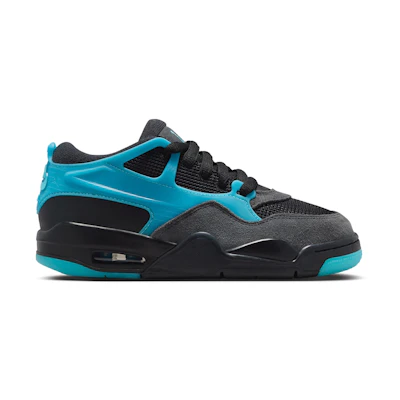 (Youth) Jordan 4 RM Black Gamma Blue