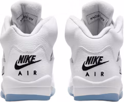 Lookbook (JR) Air Jordan 5 ''Blanco Metálico'' HQ7980-103