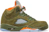 Buy (Youth) Air Jordan 5 Retro 2024 'Olive' 440888-308
