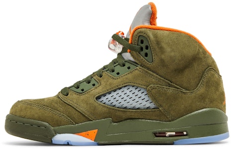 (JR) Air Jordan 5 Retro 2024 'Olive' Hijau TNI 440888-308 Lookbook (JR) Air Jordan 5 Retro 2024 'Olive' Hijau TNI 440888-308