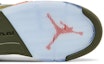 Purchase (JR) Air Jordan 5 Retro 2024 'Olive' Hijau Zaitun 440888-308