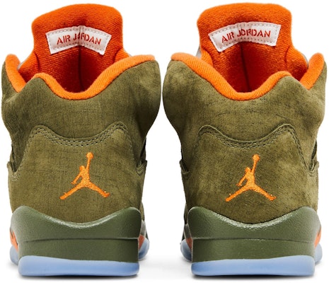 (Youth) Air Jordan 5 Retro 2024 'Olive' 440888-308 Details for (Youth) Air Jordan 5 Retro 2024 'Olive' 440888-308
