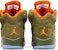 (JR) Air Jordan 5 Retro 2024 'Olive' Hijau Zaitun 440888-308