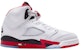 (Youth) Air Jordan 5 Retro 2025 'Fire Red' HQ7980-101