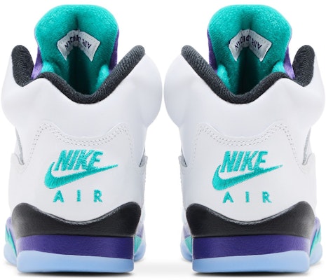 (Youth) Air Jordan 5 Retro 2025 'Grape' HQ7980-100 Details for (Youth) Air Jordan 5 Retro 2025 'Grape' HQ7980-100