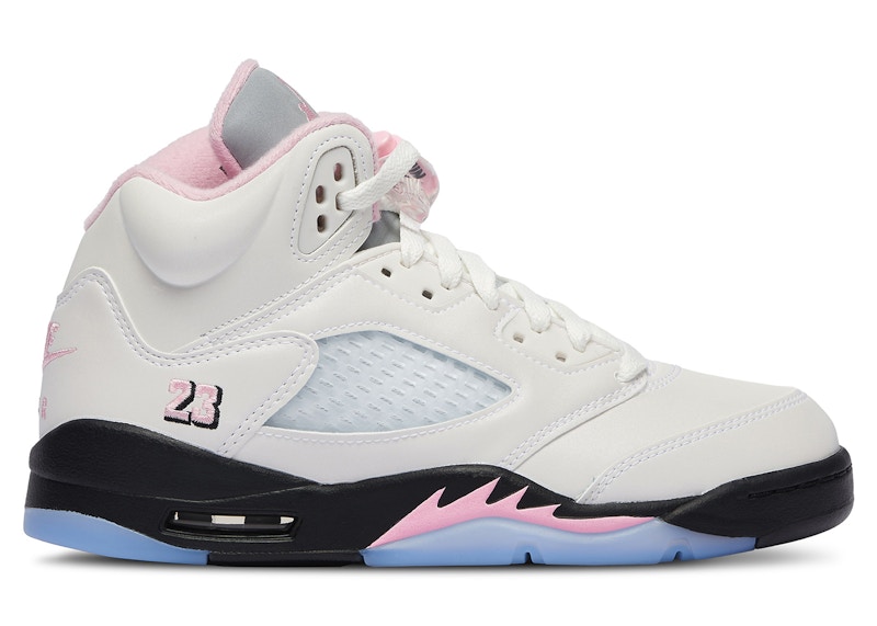 (Youth) Air Jordan 5 Retro &#x27;Medium Soft Pink&#x27; HQ7980-102