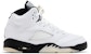 (JR) Air Jordan 5 Retro 'Putih Hitam' 440888-110