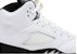 (JR) Air Jordan 5 Retro 'Putih Hitam' 440888-110