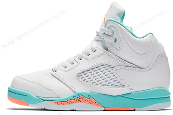 (青少年款)Air Jordan 5 Retro GP 'Light Aqua' 440893-100 Buy (青少年款)Air Jordan 5 Retro GP 'Light Aqua' 440893-100