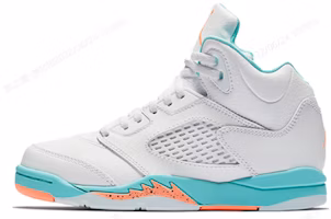 (Youth) Air Jordan 5 Retro GP 'Light Aqua' 440893-100 (Youth) Air Jordan 5 Retro GP 'Light Aqua' 440893-100