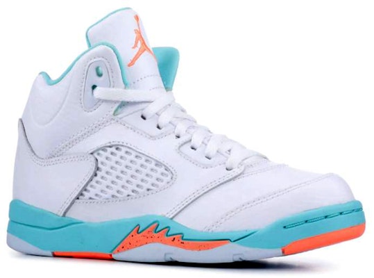 (JR) Air Jordan 5 复刻 GP '薄荷青' 440893-100 Order (JR) Air Jordan 5 复刻 GP '薄荷青' 440893-100