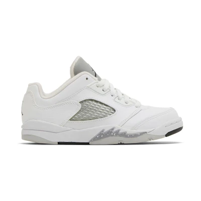 (Youth) Jordan 5 Retro Low 'White'