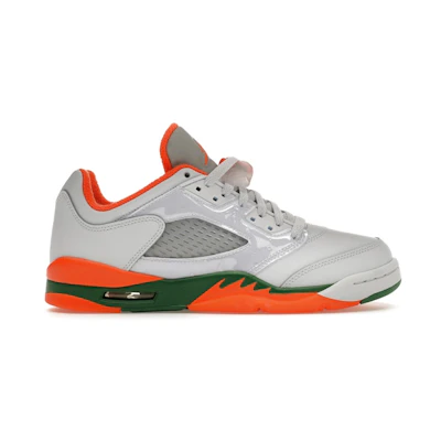 (Youth) Jordan 5 Retro Low Miami Hurricanes