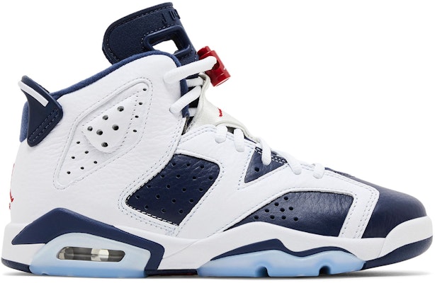 (Youth) Air Jordan 6 Retro 2024 'Olympic' 384665-164 Buy (Youth) Air Jordan 6 Retro 2024 'Olympic' 384665-164