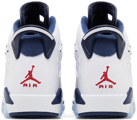 (Youth) Air Jordan 6 Retro 2024 'Olympic' 384665-164 Details for (Youth) Air Jordan 6 Retro 2024 'Olympic' 384665-164