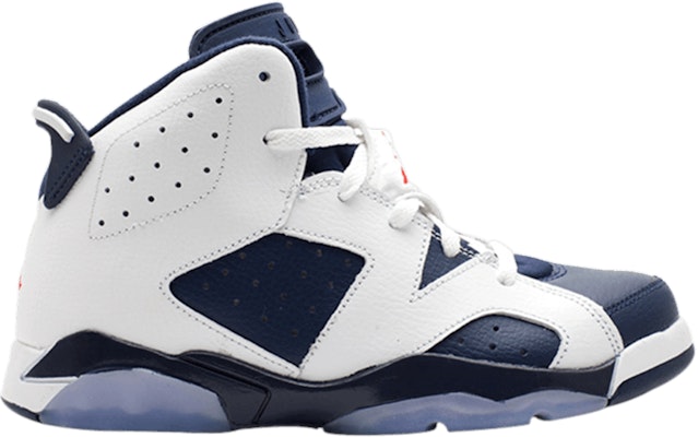 (Youth) Air Jordan 6 Retro 'Olympic' 384666-130 Buy (Youth) Air Jordan 6 Retro 'Olympic' 384666-130