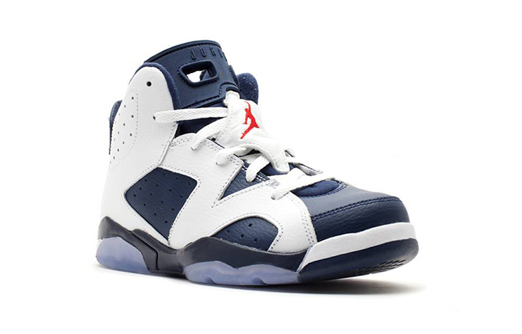 Lookbook (JR) Air Jordan 6 Retro 'Olympik' 384666-130
