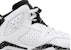 (JR) Air Jordan 6 Retro 'Oreo Terbalik' 384665-112