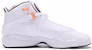 (JR) Air Jordan 6 Rings 'Arctic Orange' Lelaki Perempuan Sneakers 323419-180