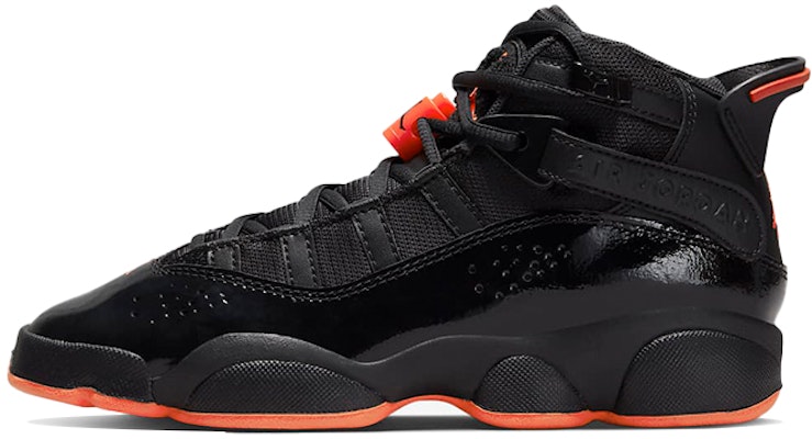 (Youth) Air Jordan 6 Rings 'Black Infrared' 323419-066 Buy (Youth) Air Jordan 6 Rings 'Black Infrared' 323419-066